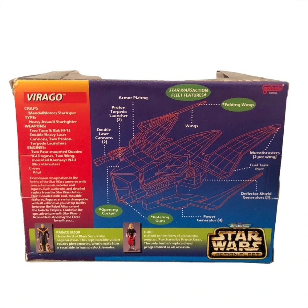 Star Wars Action Fleet Micro Machines Virago - Picture 3 of 9